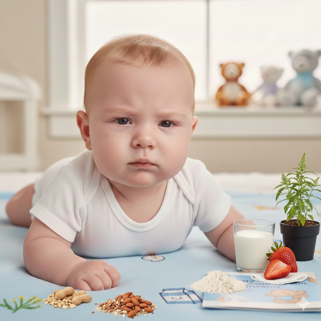 Alergia alimentaria en los bebés