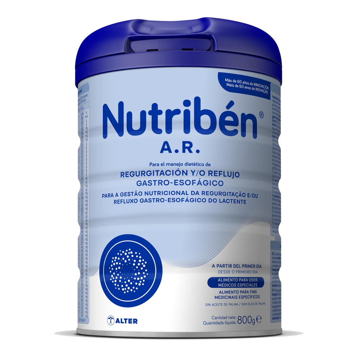 Nutribén® A.R.: Leche de fórmula para recién nacido antireflujo y antiregurgitación