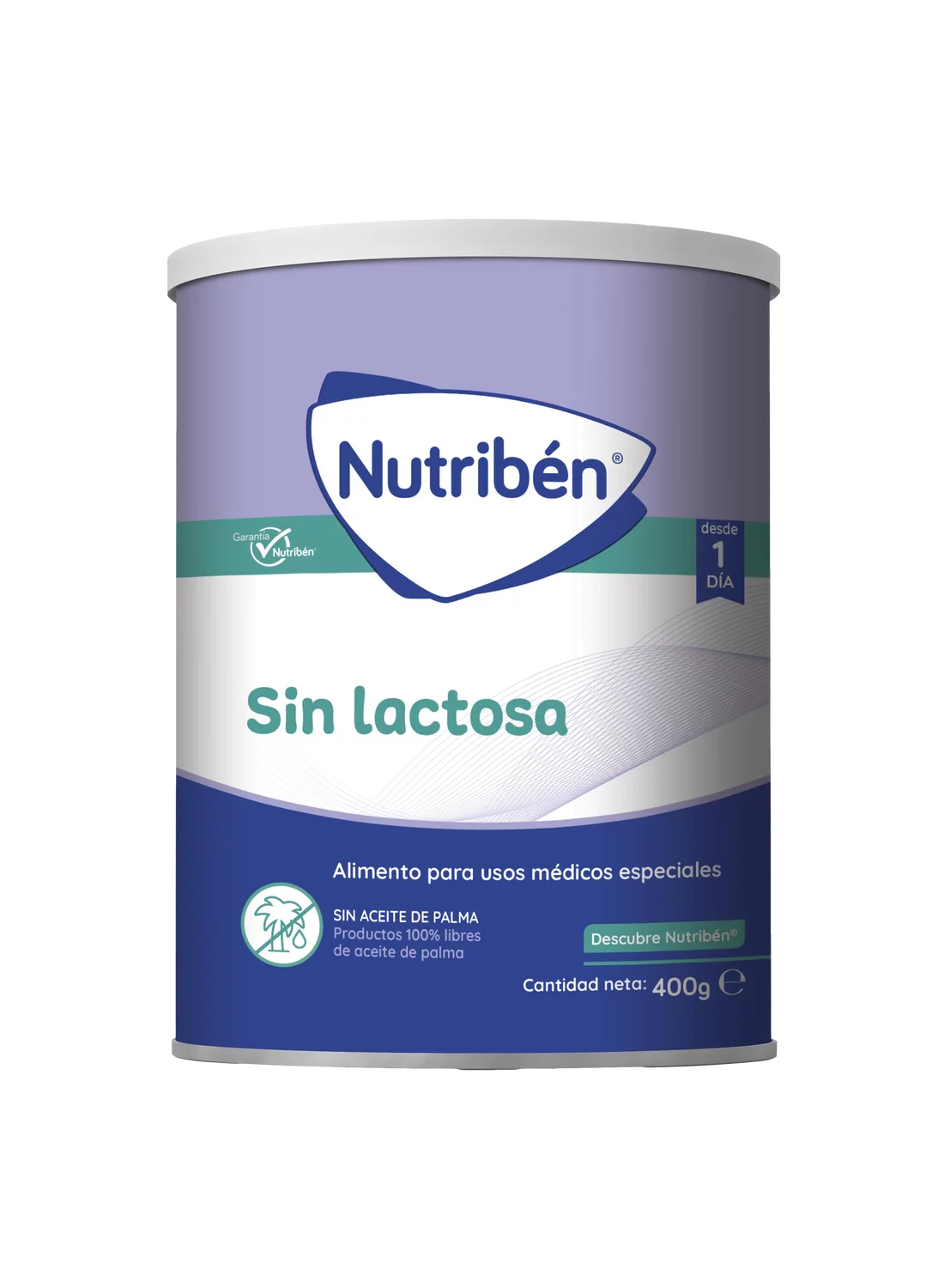Nutribén® Sin Lactosa: para bebés desde su nacimiento con intolerancia a la lactosa