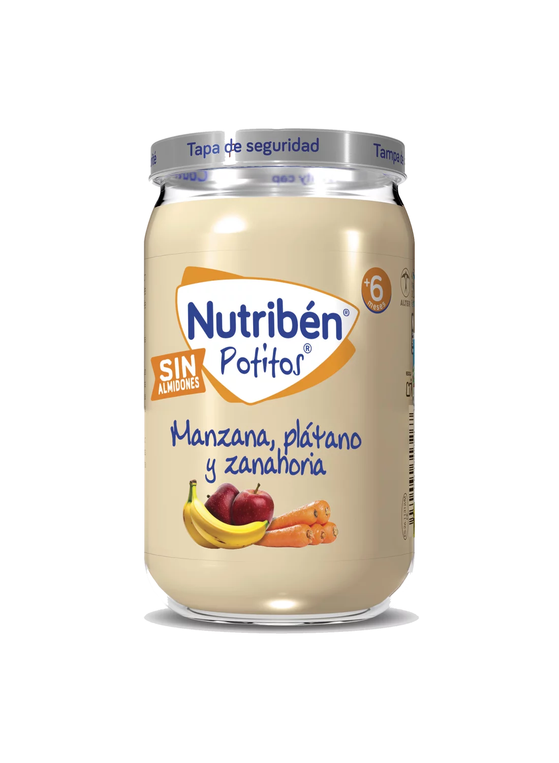 POTITO MANZANA PLATANO Y ZANAHORIA 235g