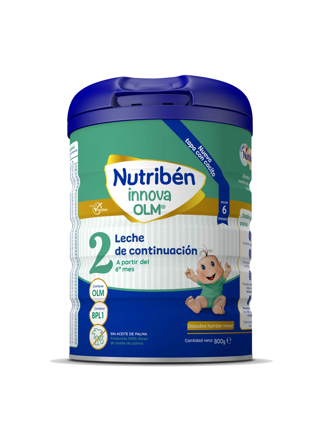 Nutribén innova® 2: Leche de fórmula de continuación para bebés de 6 a 12 meses