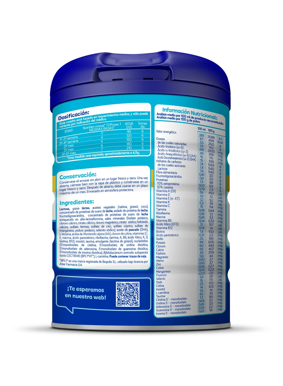 Pack ahorro 6 Nutribén innova® 1: Leche de fórmula para recién nacido (2)