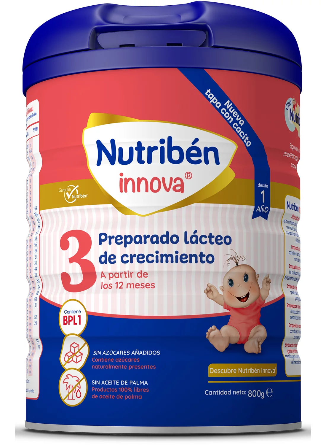 Pack Ahorro Nutribén innova® 3: Leche de fórmula de crecimiento para bebés desde los 12 meses (1)