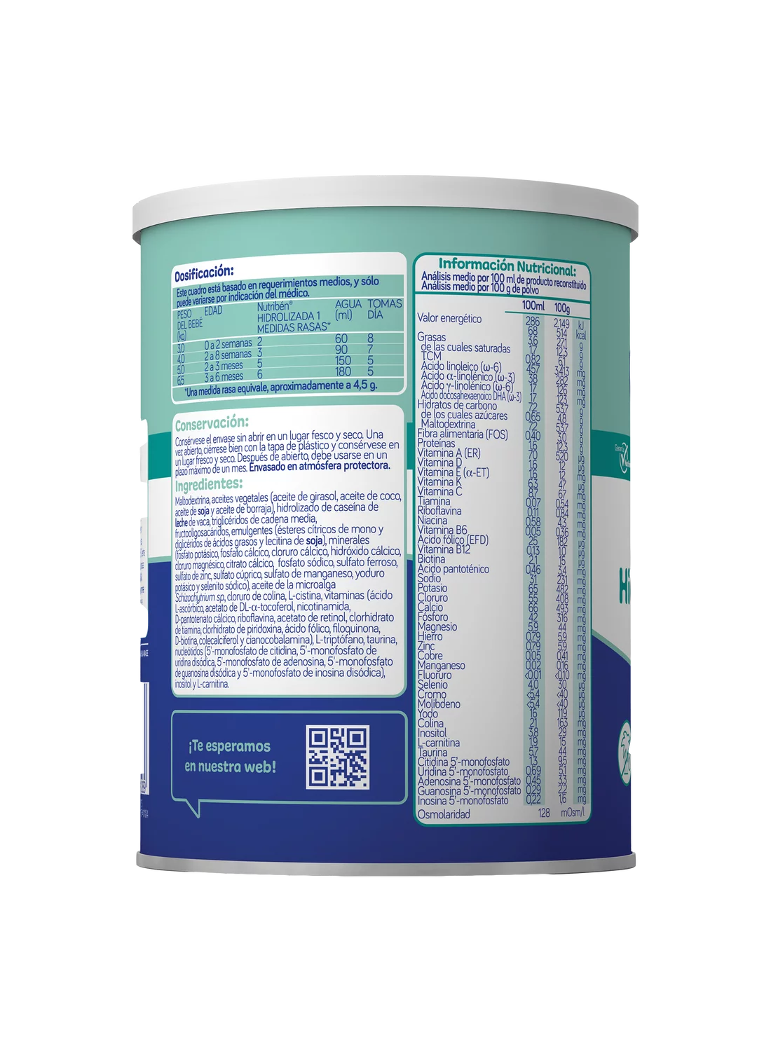 Nutribén® Leche Hidrolizada 1: para bebés desde el primer día (2)