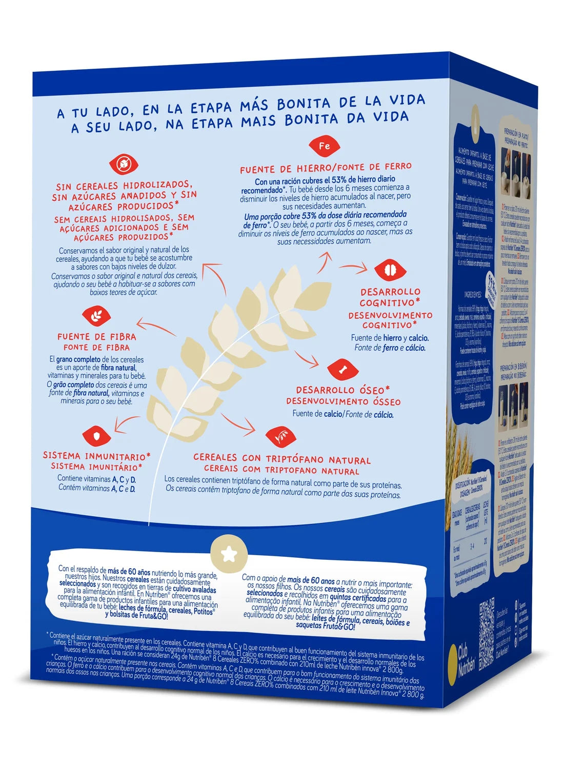 Nutribén® 8 Cereales ZERO% | Papilla para bebés +6 meses (1)
