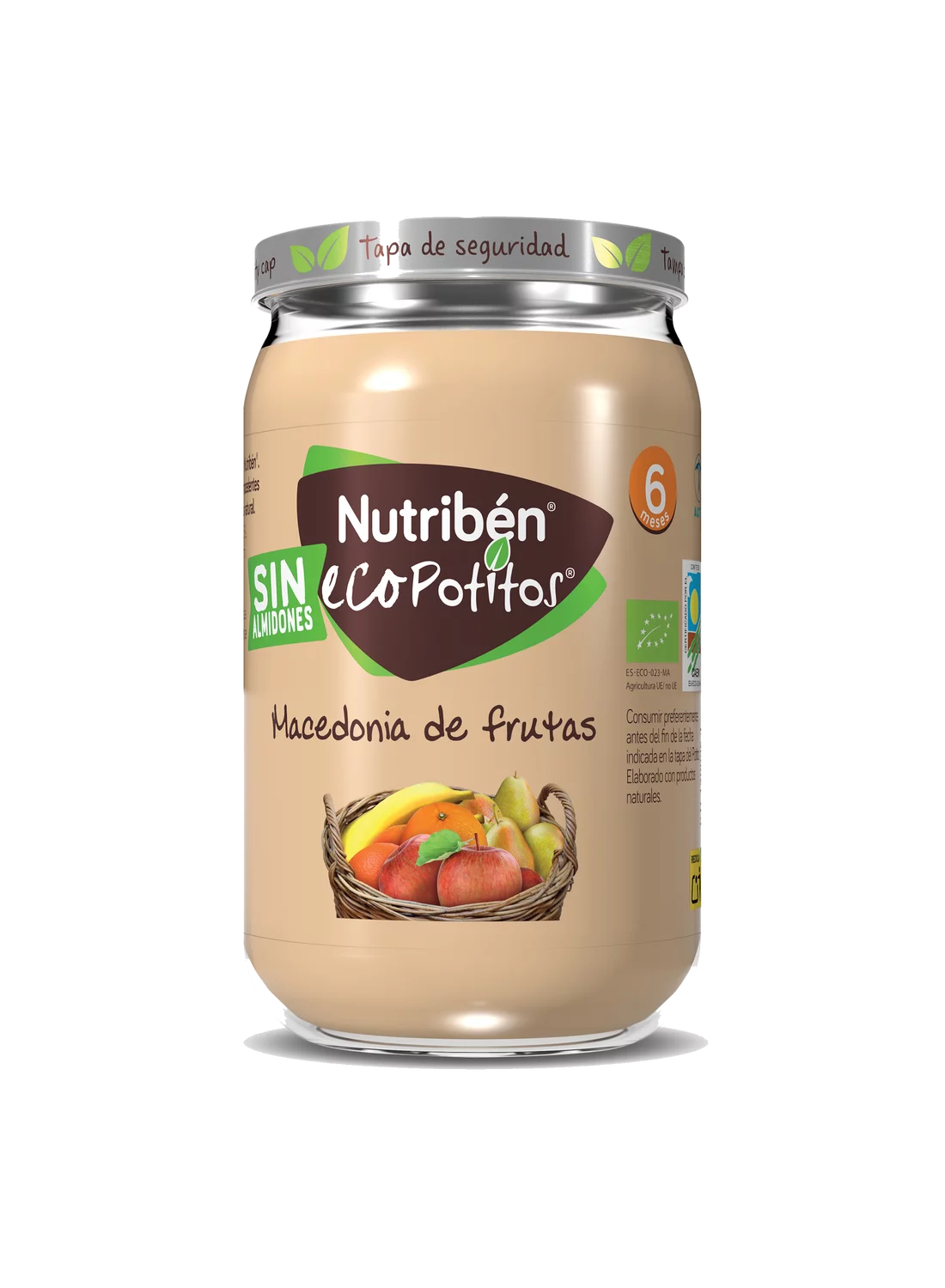 EcoPotito de fruta: Macedonia 235gr