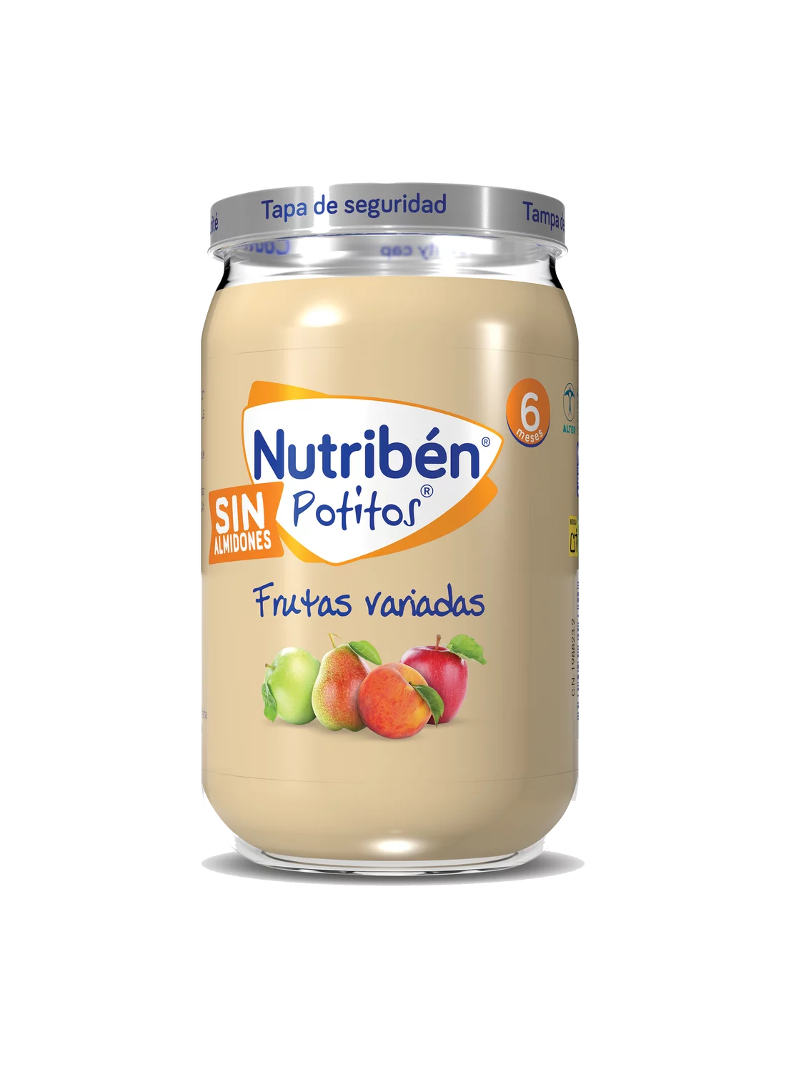 Potito de fruta; Frutas variadas 235gr