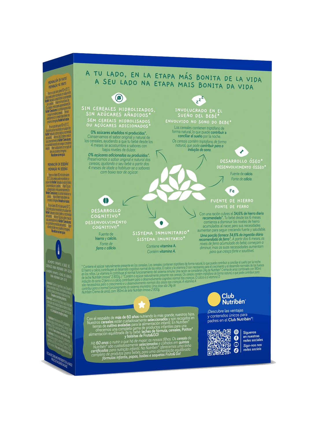 Nutribén® Crema de arroz: cereales sin gluten para tu bebé desde los 4 meses