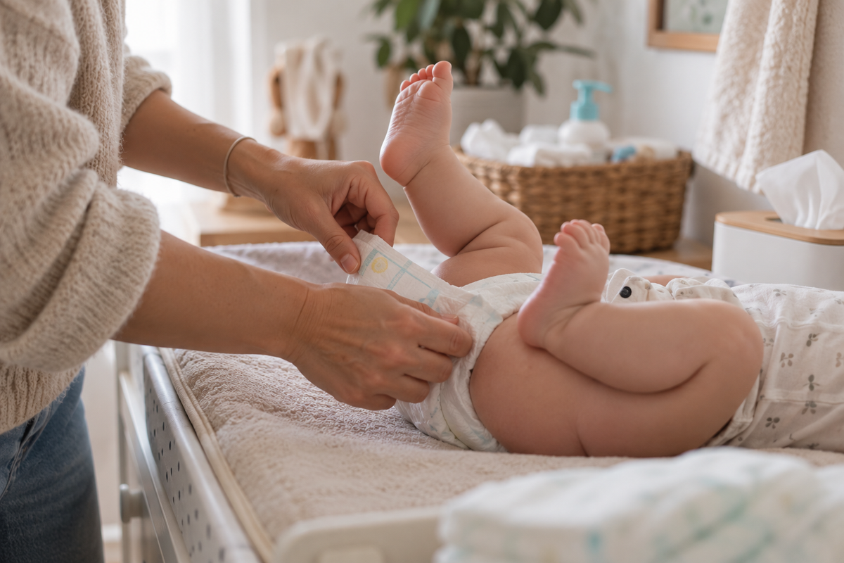 Caca del bebé: colores, frecuencia y cuándo preocuparse
