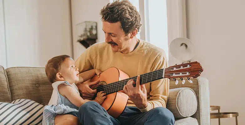 Cómo añadir música para bebés a vuestra rutina