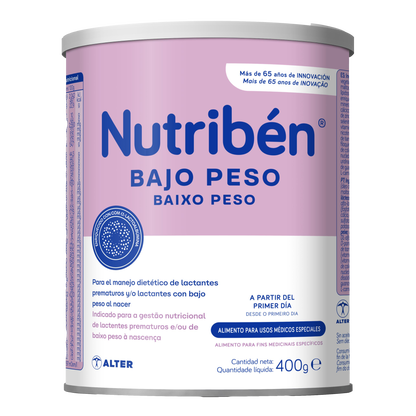 Nutribén® Bajo peso: para bebés desde el primer día