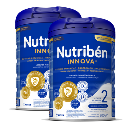 Pack Ahorro Nutribén innova® 2: Leche de continuación de 6 a 12 meses