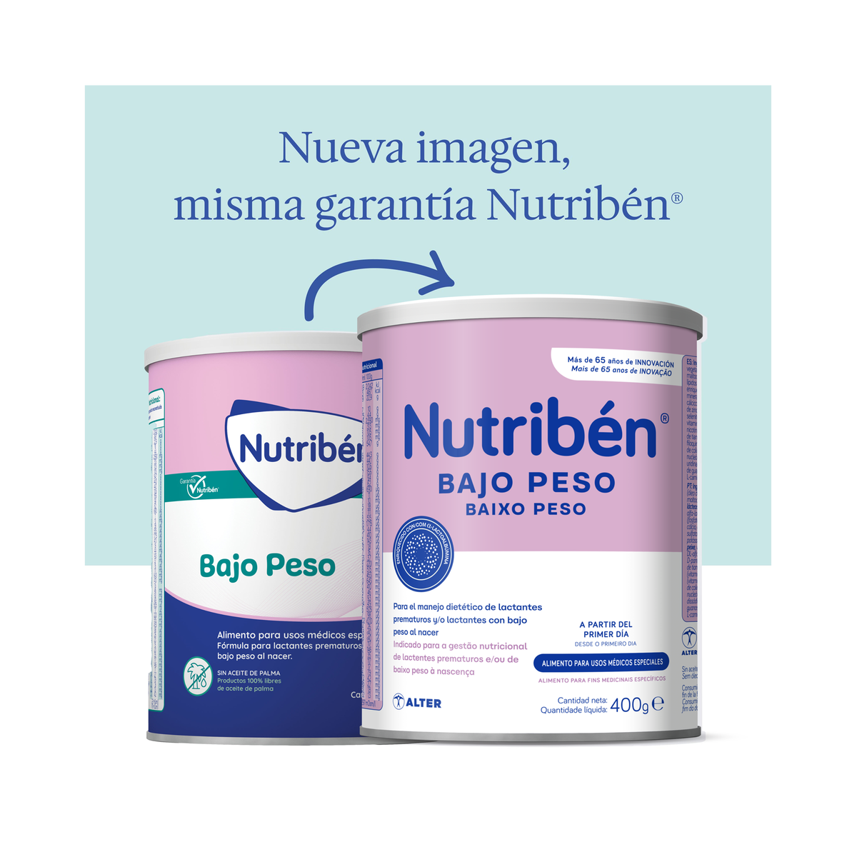 Nutribén® Bajo peso: para bebés desde el primer día