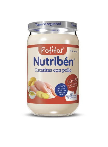 Potito de patatitas con pollo