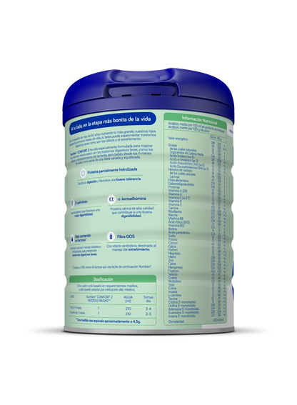Nutribén® Confort 2: Leche de fórmula para cólicos y estreñimiento desde los 6 meses (3)