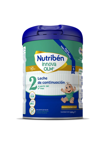 Nutribén innova® 2: Leche de fórmula de continuación para bebés de 6 a 12 meses
