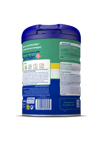 Nutribén innova® 2: Leche de fórmula de continuación para bebés de 6 a 12 meses (1)