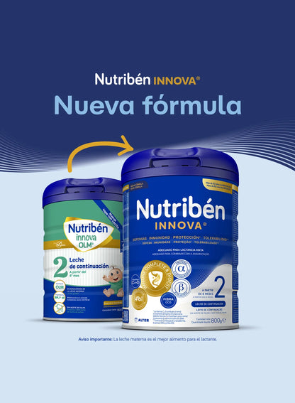 Nutribén innova® 2: Leche de fórmula de continuación para bebés de 6 a 12 meses (3)