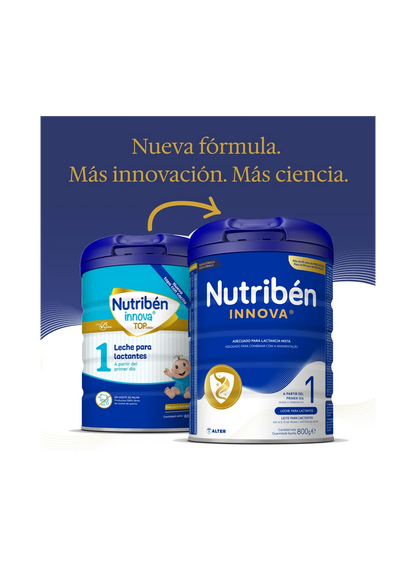 Pack ahorro 6 Nutribén innova® 1: Leche de fórmula para recién nacido (1)