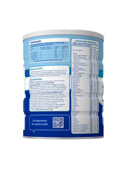 Nutribén® Natal Pro-α:  Leche de fórmula para recién nacido 800 gr (1)