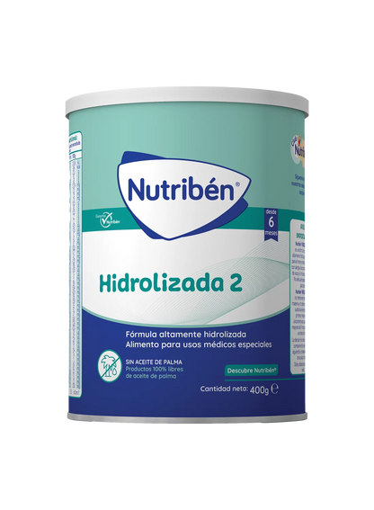 Nutribén® Hidrolizada 2: leche hidrolizada desde los 6 meses