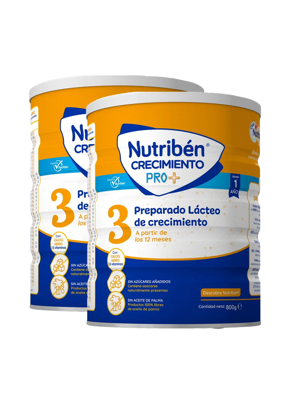 Pack ahorro de Nutribén® Crecimiento Pro+ para bebés desde 12 meses