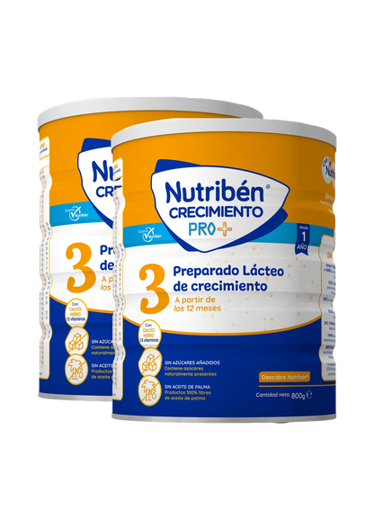 Pack ahorro de Nutribén® Crecimiento Pro+ para bebés desde 12 meses