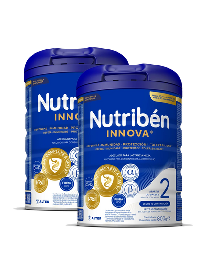 Pack Ahorro Nutribén innova® 2: Leche de continuación de 6 a 12 meses