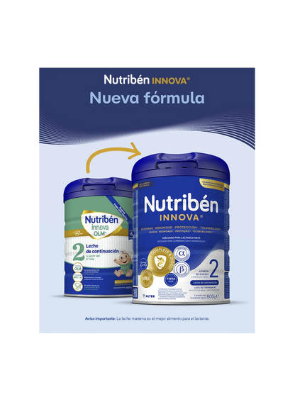 Pack Ahorro Nutribén innova® 2: Leche de continuación de 6 a 12 meses (1)