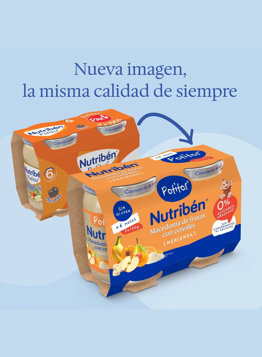 Potito Macedonia de frutas con cereales 190gr x 2 (2)