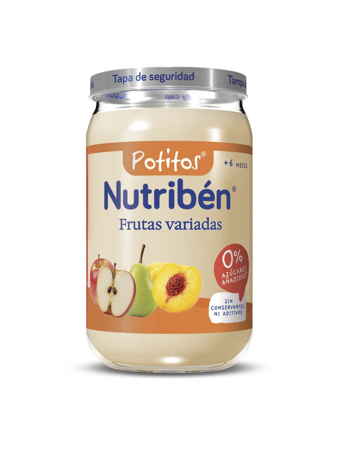 Potito de fruta: Frutas variadas 235gr