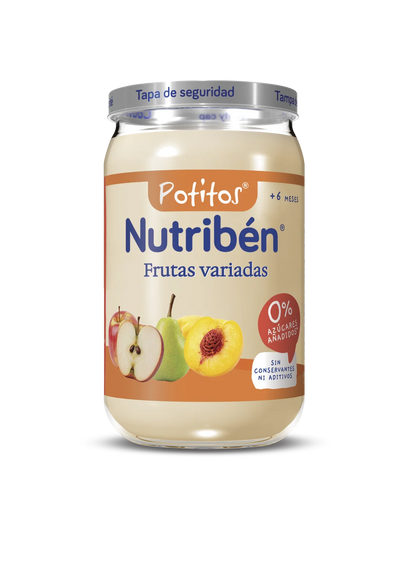 Potito de fruta: Frutas variadas 235gr