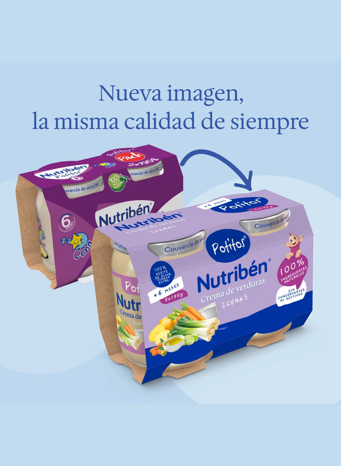 Potito para la cena: Crema de verduras 190gr x 2 (2)