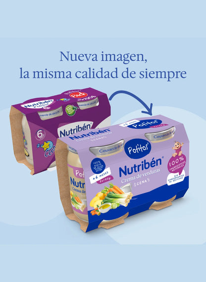 Potito para la cena: Crema de verduras 190gr x 2 (2)